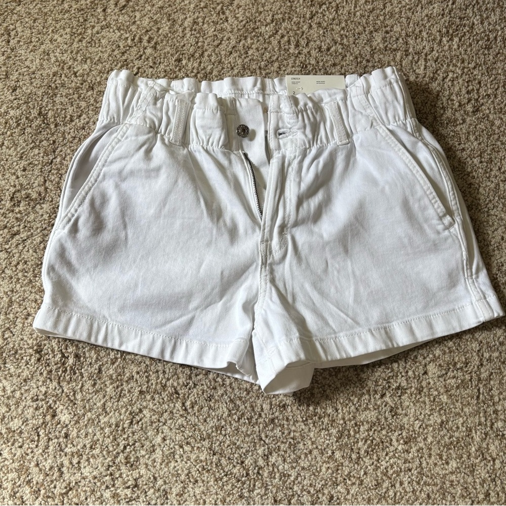 American Eagle Outfitters High Waist White Shorts